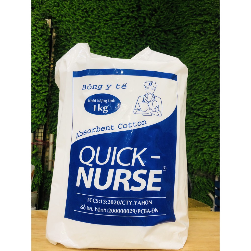 Bông Gòn Y Tế Quick Nurse Khối Lượng 1kg