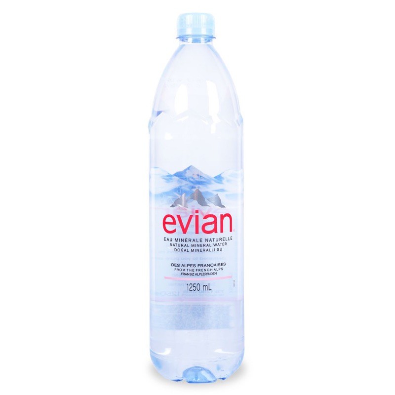 Nước suối Pháp EVIAN dung tích 500-750-1500ml