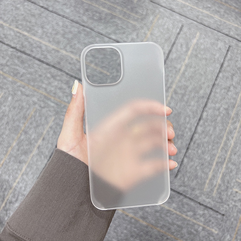 Ốp Điện Thoại PC Cứng Nhám Siêu Mỏng Màu Vàng Cho Apple iPhone 14 iPhone14 Pro Max