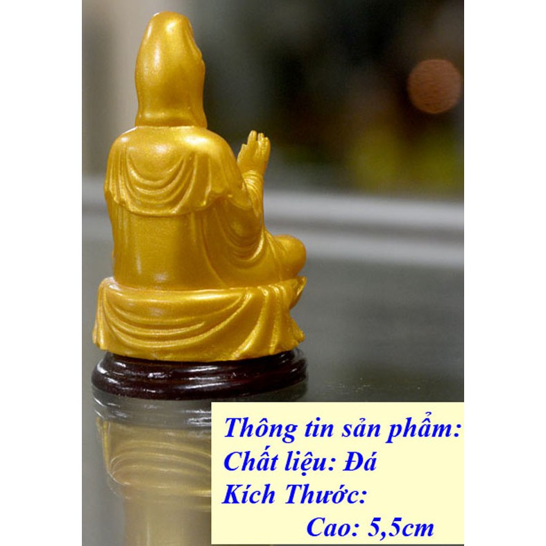 Tượng Quan Thế Âm Bồ Tát cao 5cm GIÁ TỐT NHẤT THỊ TRƯỜNG