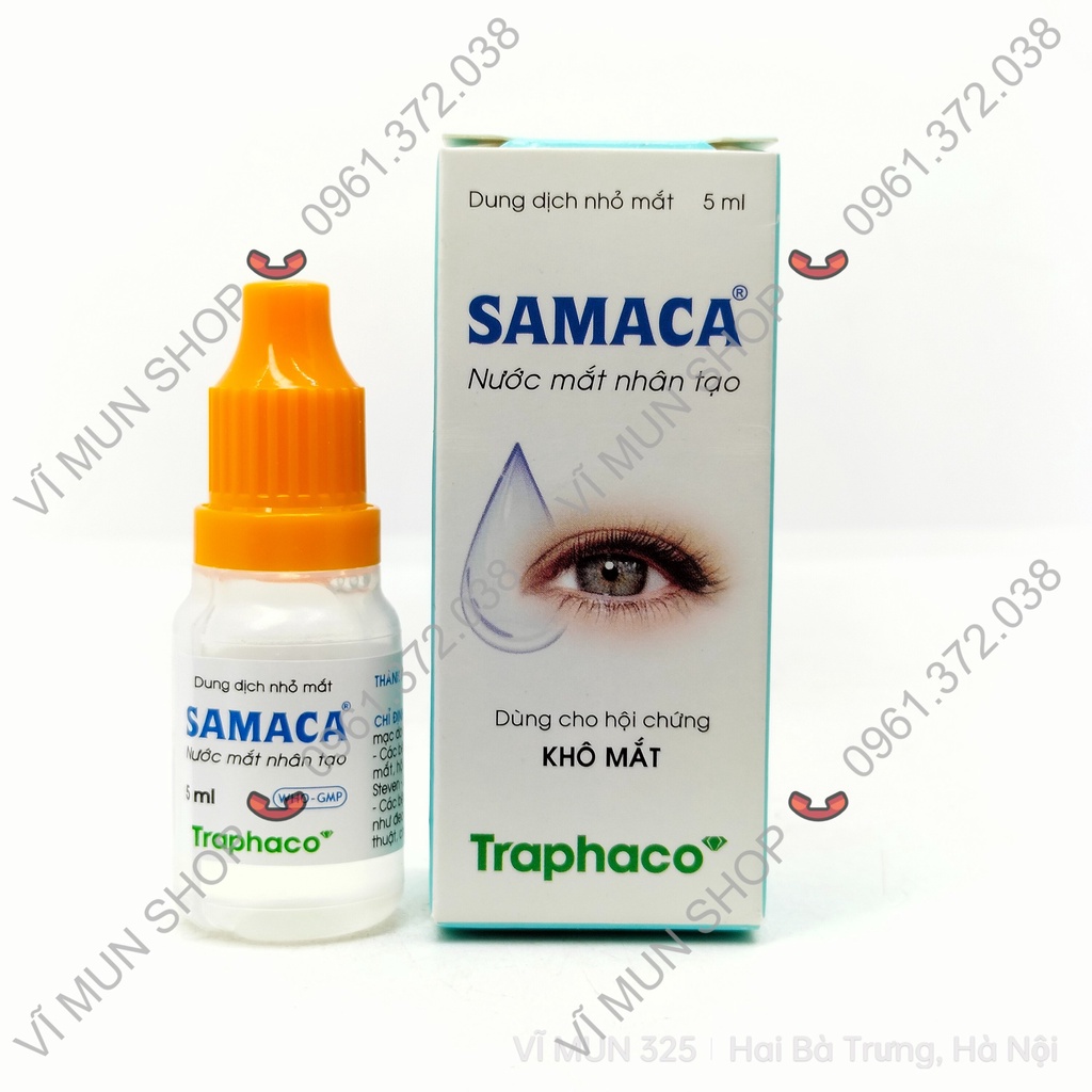 Nước nhỏ mắt nhân tạo Samaca Traphaco
