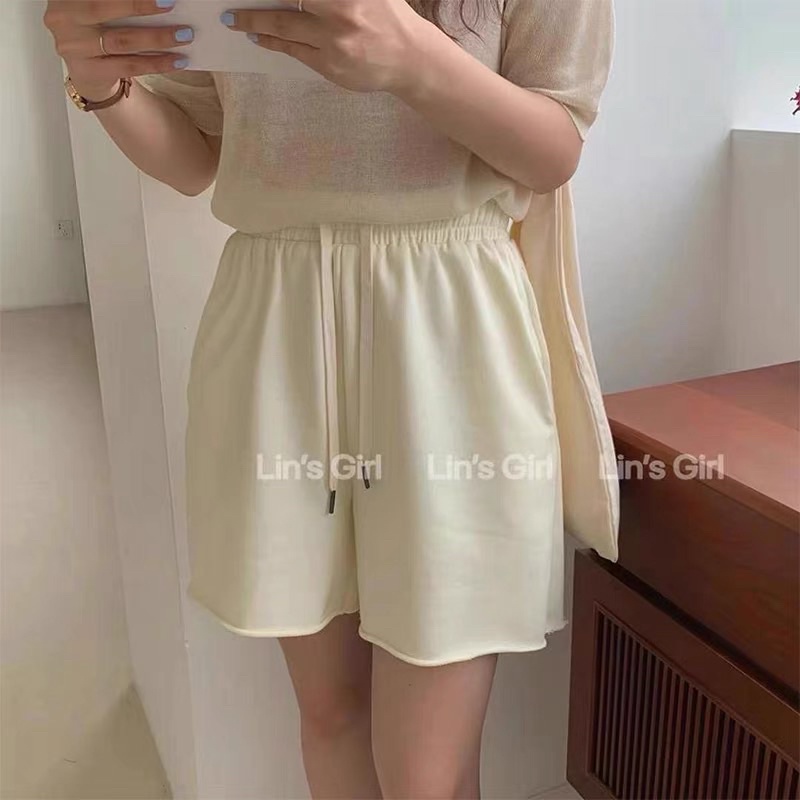 QUẦN NỈ NGỒ DA CÁ Q6361