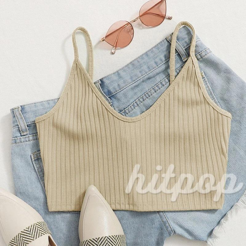 Áo lửng 2 dây hở lưng 5 màu tùy chọn phong cách gợi cảm cho nữ | BigBuy360 - bigbuy360.vn