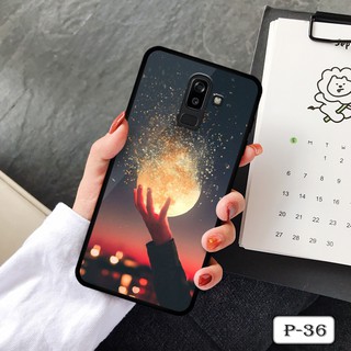 Ốp kính samsung J8 2018