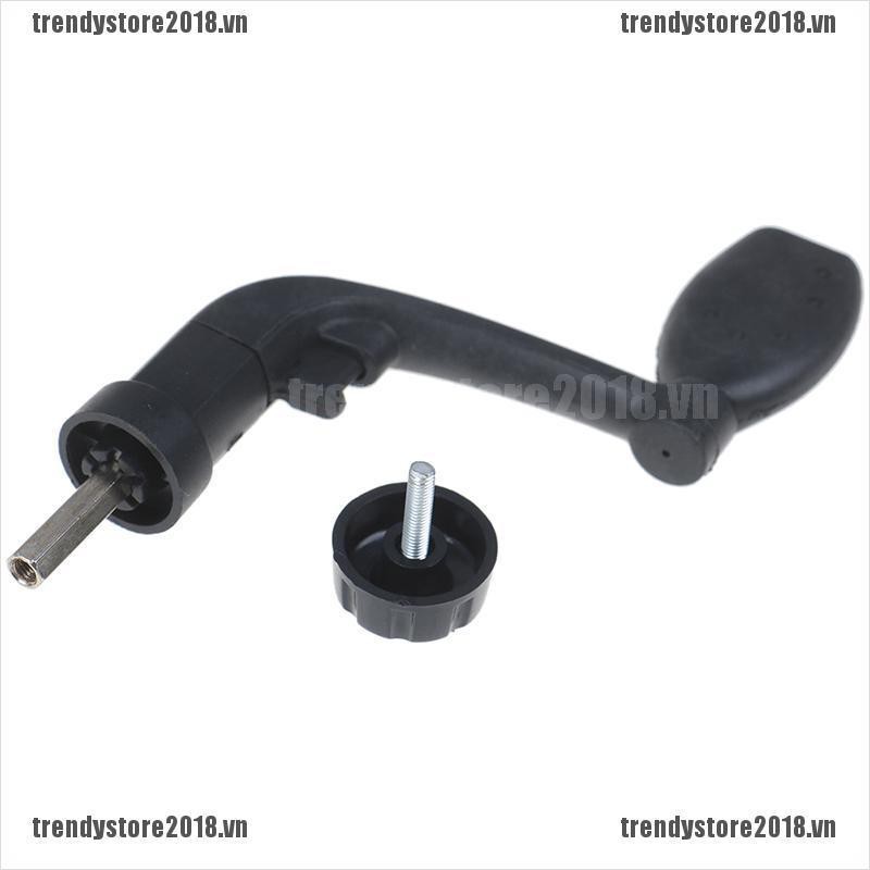 Máy Câu Cá Tay Quay Bằng Nhựa Màu Đen Loại 200