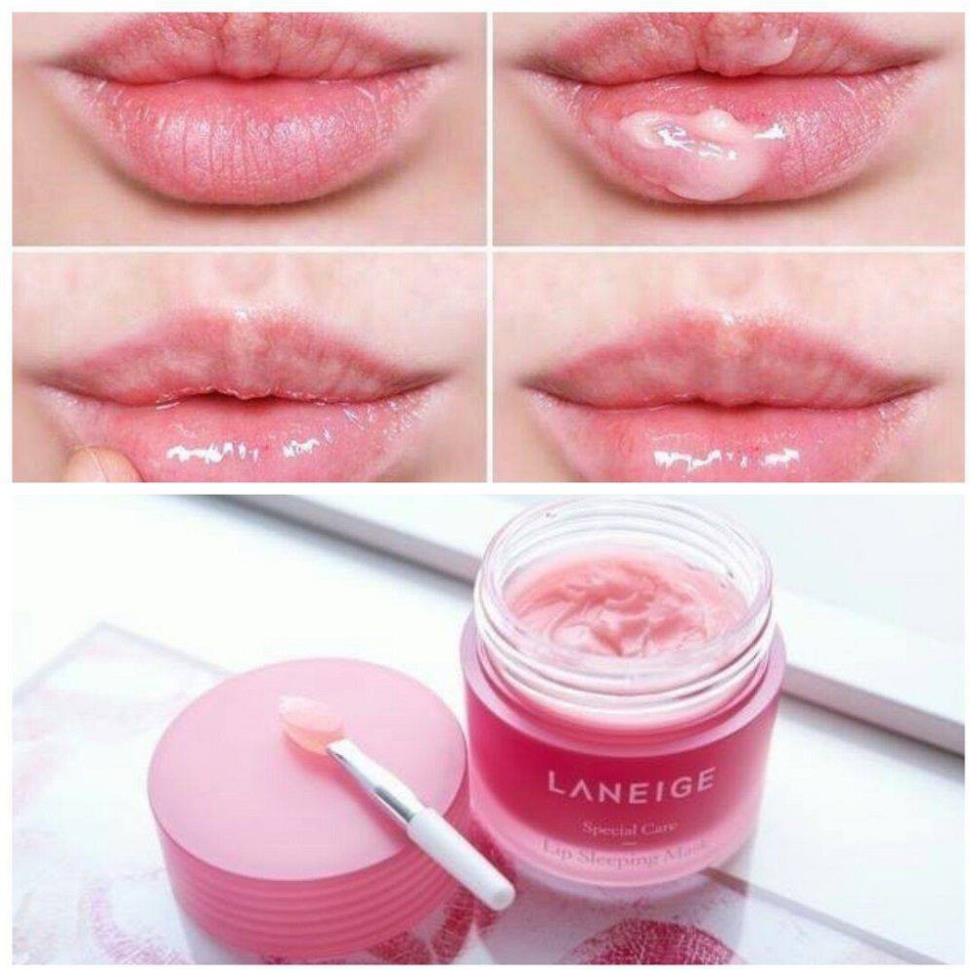 Mặt nạ ngủ cho môi Laneige Lip Sleeping Mask 3g hương berry Hàn Quốc - PINK BEAUTY