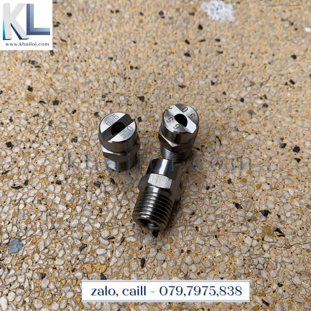 Béc inox phun cánh quạt-bép tưới,bép phun góc tưới cây