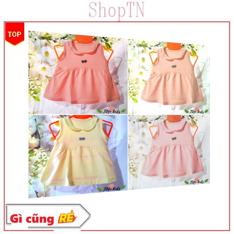 Váy Đầm cotton lạnh cho bé hàng quảng châu xuất nhật cao cấp 0-2,5 tuổi