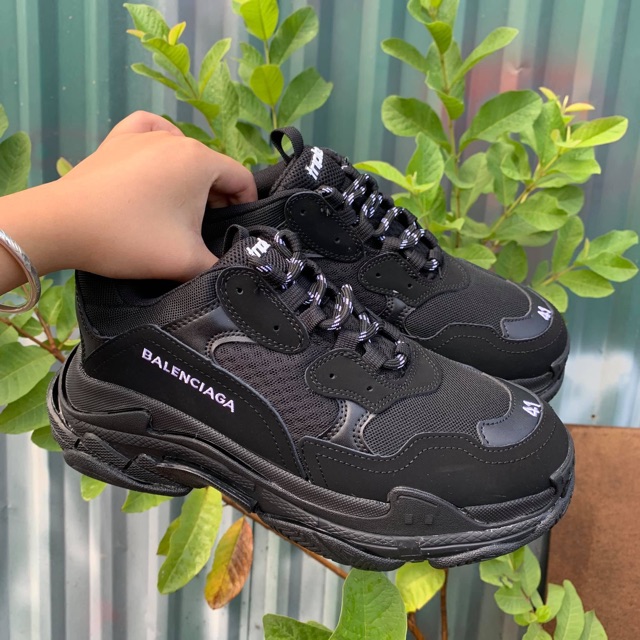 𝐑Ẻ Tết🌺 SALE Xả Xả | Xả Xả| HOT THANH LÝ- Giầy balenciaga đen đế hơi 1:1 ( full box + free ship ) 2020 Có Sẵn 🍀 - ₃ . <