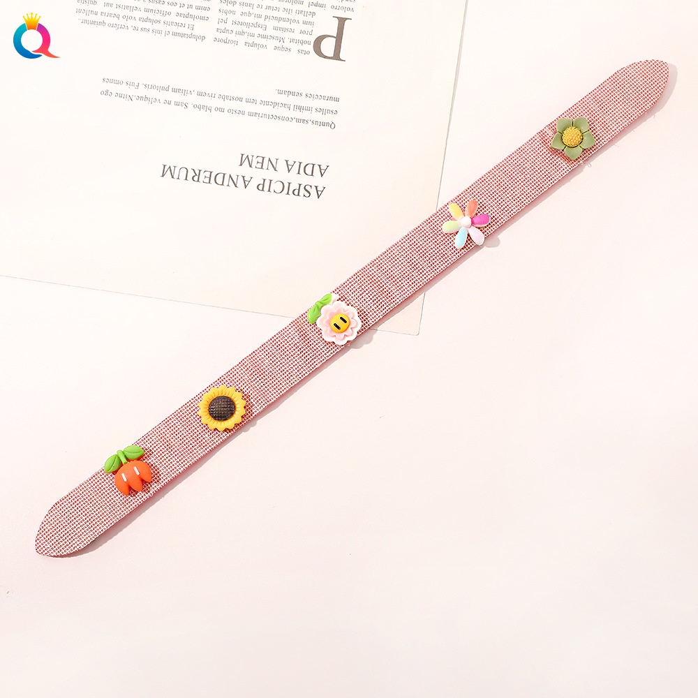 Băng đô họa tiết hoa/ động vật hoạt hình phong cách Hàn Quốc cho bé gái