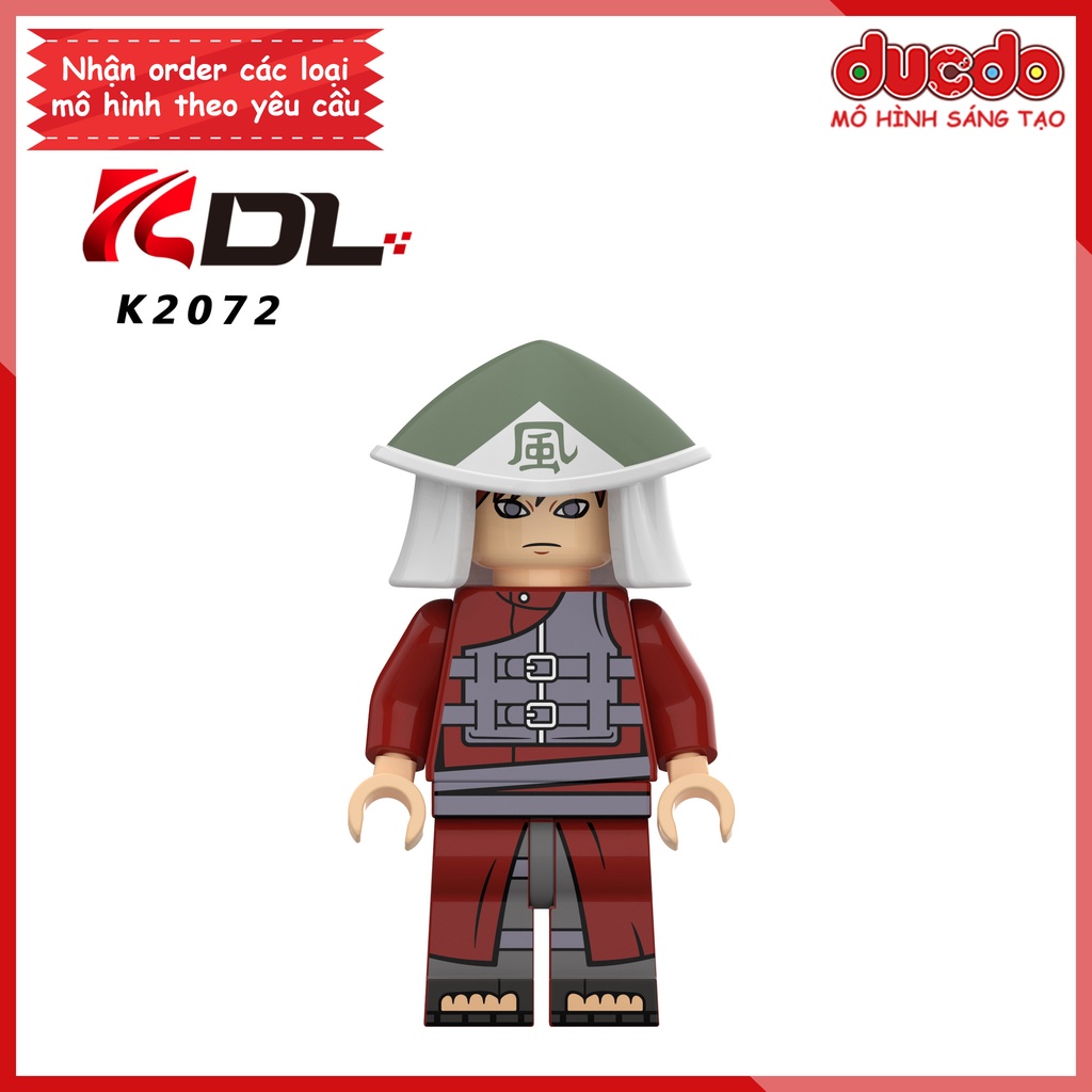 Minifigures các nhân vật Hokage trong Naruto - Đồ chơi Lắp ghép Xếp hình Mô hình Mini KORUIT KDL810