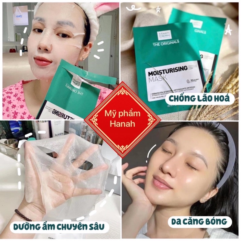 MẶT NẠ MARTIDERM LA FORMULA BELLA SOFT COTTON MOISTURISING MASK