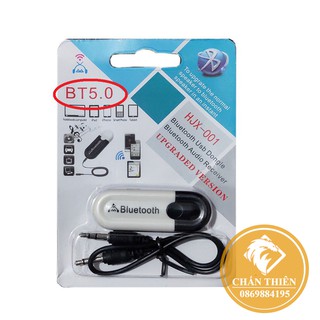 Mua ✔️ Tốc độ 5.0  USB Bluetooth DONGLE 5.0 HJX 001 loại 1 không nhiễu - dùng cho loa mixer  equalizer  amply  mic