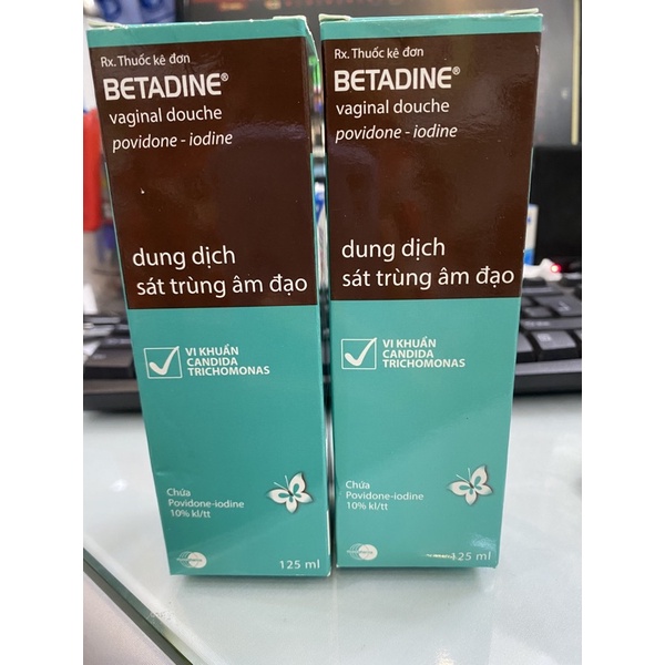 Dung dịch sát trùng âm đạo Betadin