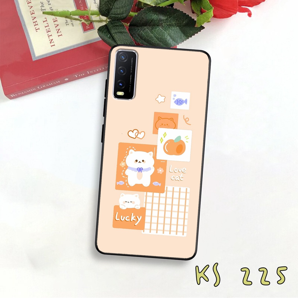 Ốp lưng Vivo Y20 - Vivo Y20s - Vivo Y12s - Ốp lưng in hình thỏ con dễ thương