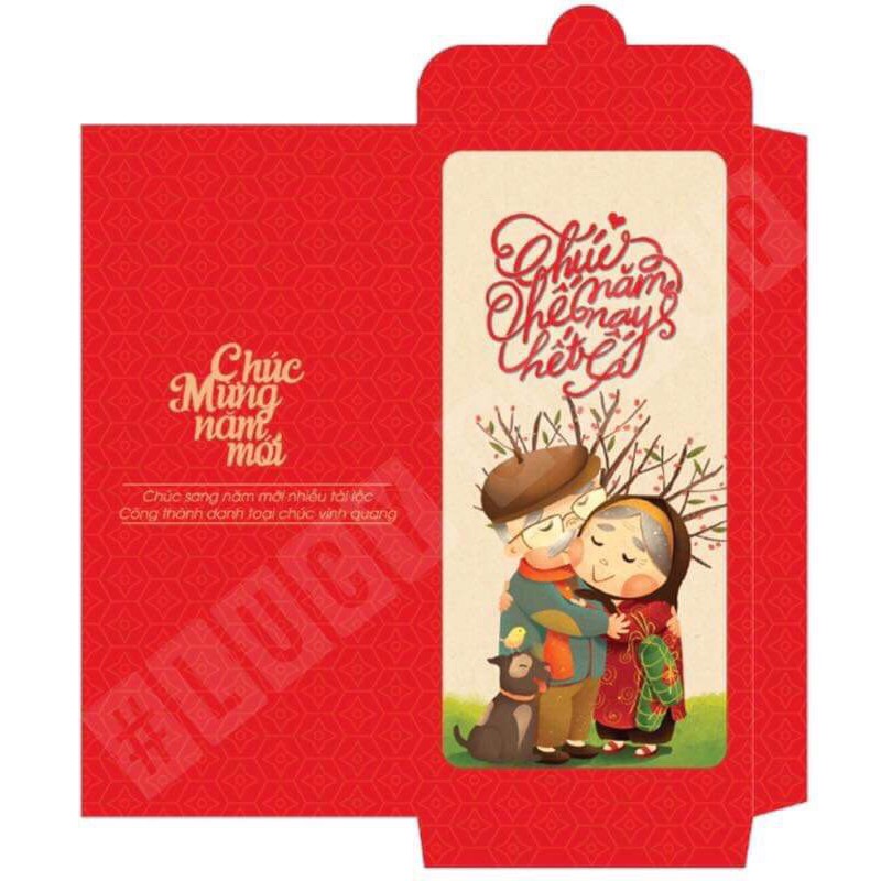 Combo 10 Bao lì xì phong cách cổ điển siêu rẻ (combo10)