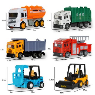 Đồ chơi 1 chiếc xe công trình, quân sự, cứu hộ nhiều mẫu nhiều màu (1 chiếc giao ngẫu nhiên)