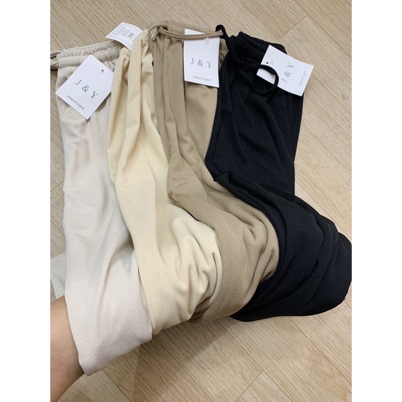 Quần suông len tăm lạnh