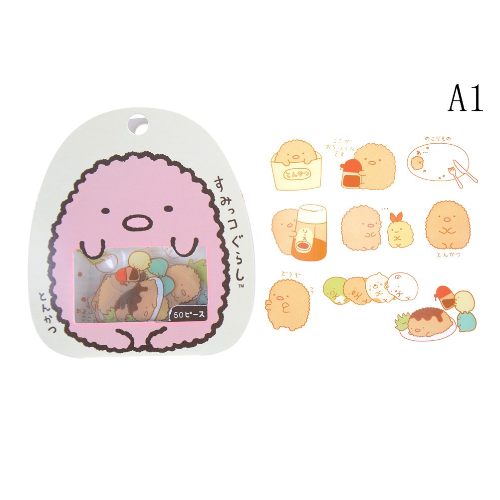 ❀❀50pcs Diary Label Decorative Mobile Stickers Scrapbooking DIY Stickers