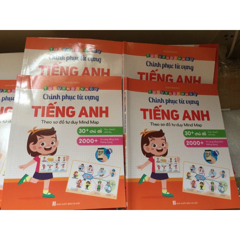 Chinh Phục Tiếng Anh Theo Sơ Đồ Tư Duy Mindmap. Tặng kèm file nghe quét mã QR