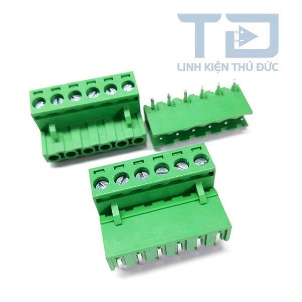 MX-5.08-6-R Terminal Block Plug-in Hàn PCB 6 Chân Cong 5.08mm MAIXU