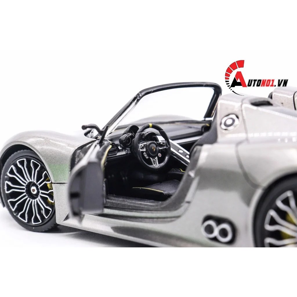 MÔ HÌNH PORSCHE 918 SPYDER 1:24 WELLY FX 4655