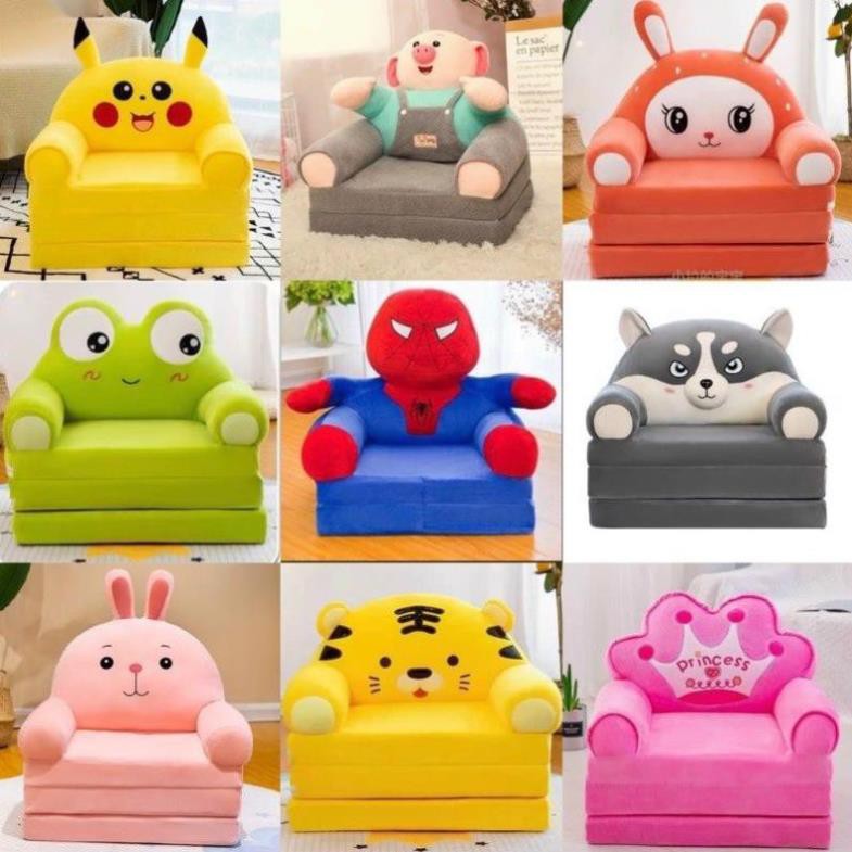 Ghế Sofa Giường - Ghế Lười Hình Thú Cho Bé 2 Tầng  được chọn mẫu