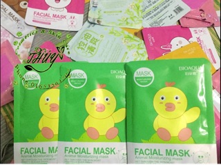 Mặt Nạ Bioqua Gấu Vịt Thỏ