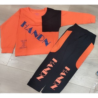 Bộ dài Handa màu cam cho bé trai