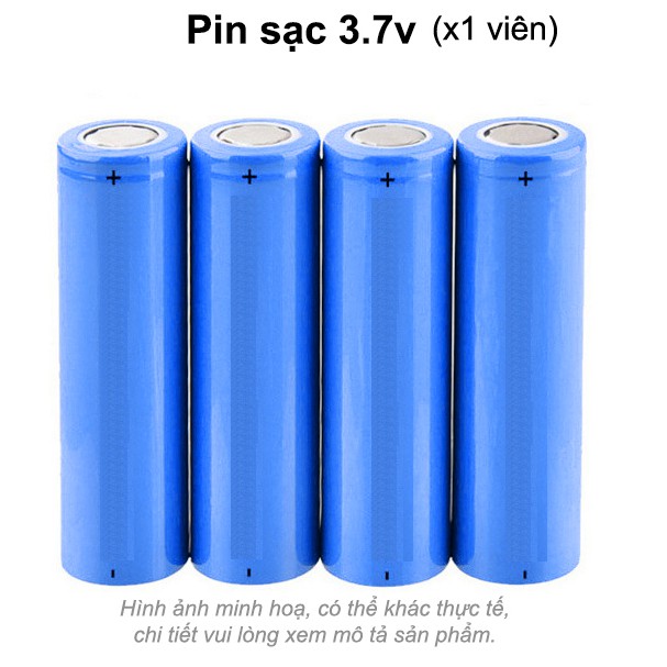 Pin 18650 sạc li-ion 3.7V dung lượng cao cho đồ điện tử các loại - 1200 1800 2200 mah