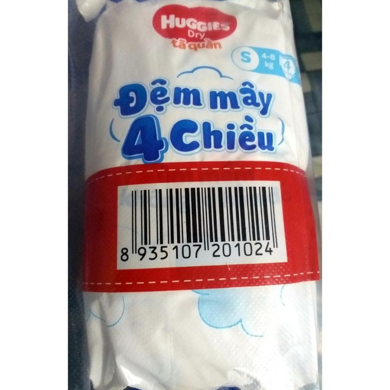 (TẶNG KÈM 4 MIẾNG TÃ QUẦN) -TÃ DÁN HUGGIES SIZE S56