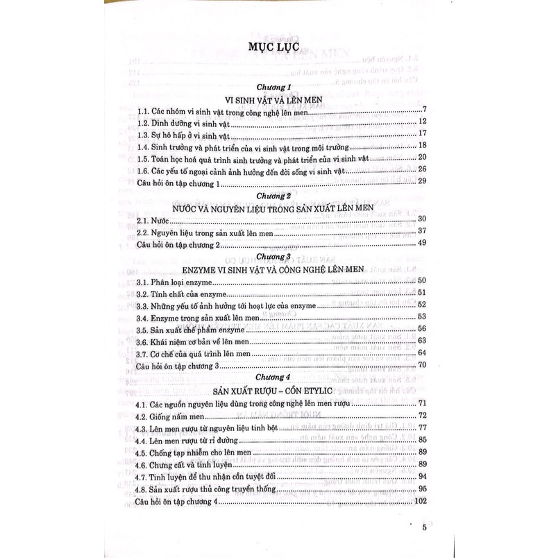 Sách - Giáo Trình Công Nghệ Lên Men