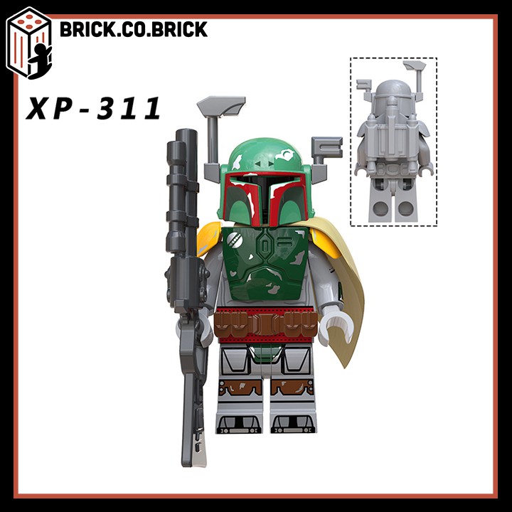 Đồ Chơi Lắp Ráp  Star Wars Lính Phản Quân Mandalorian Chiến tranh giữa các vì sao KT1041