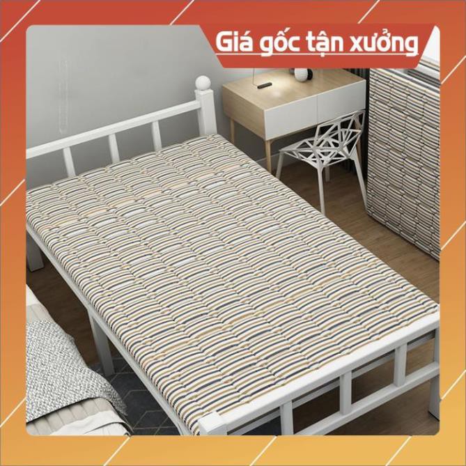 💥HÀNG CÓ SẴN💥 Giường gấp khung sắt kèm đệm, giường ngủ gấp gọn GUT007