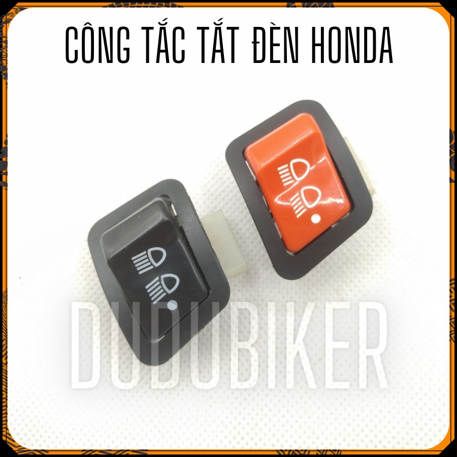 Công tắc tắt đèn đỏ hàng Thái gắn cho các xe bóng sợi đốt vàng như wave, rsx, vision,lead lắp như zin"