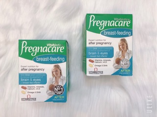 [Bill Air] VITAMIN Tổng hợp Pregnacare cho mẹ sau sinh