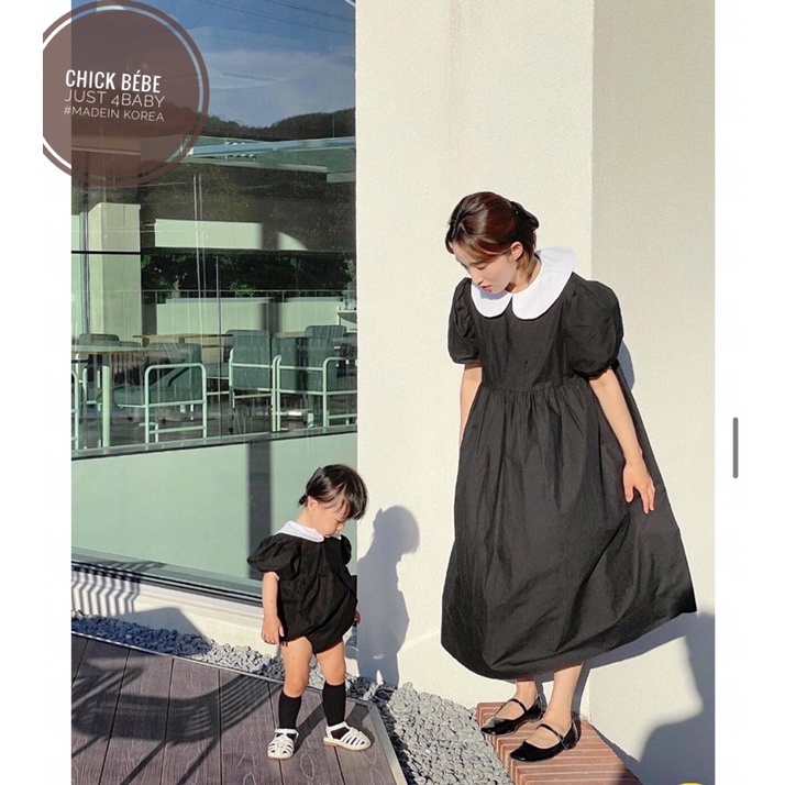 Váy đôi mẹ và bé Momo Anne made in Korea cho bé gái từ 6kg