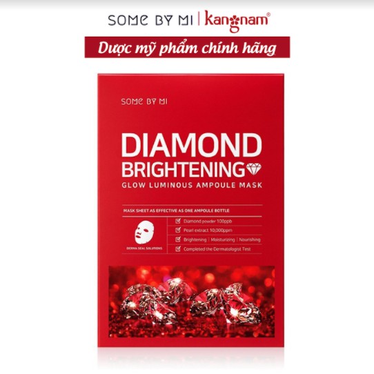 Mặt Nạ Giấy Giúp Dưỡng Trắng Da Some By Mi Diamond Brightening Mask Sheet 25g