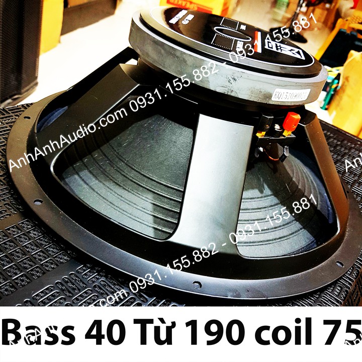 Loa Bass 40 Coil 75 Từ 190 nhập china 100% , Giá 01 chiếc