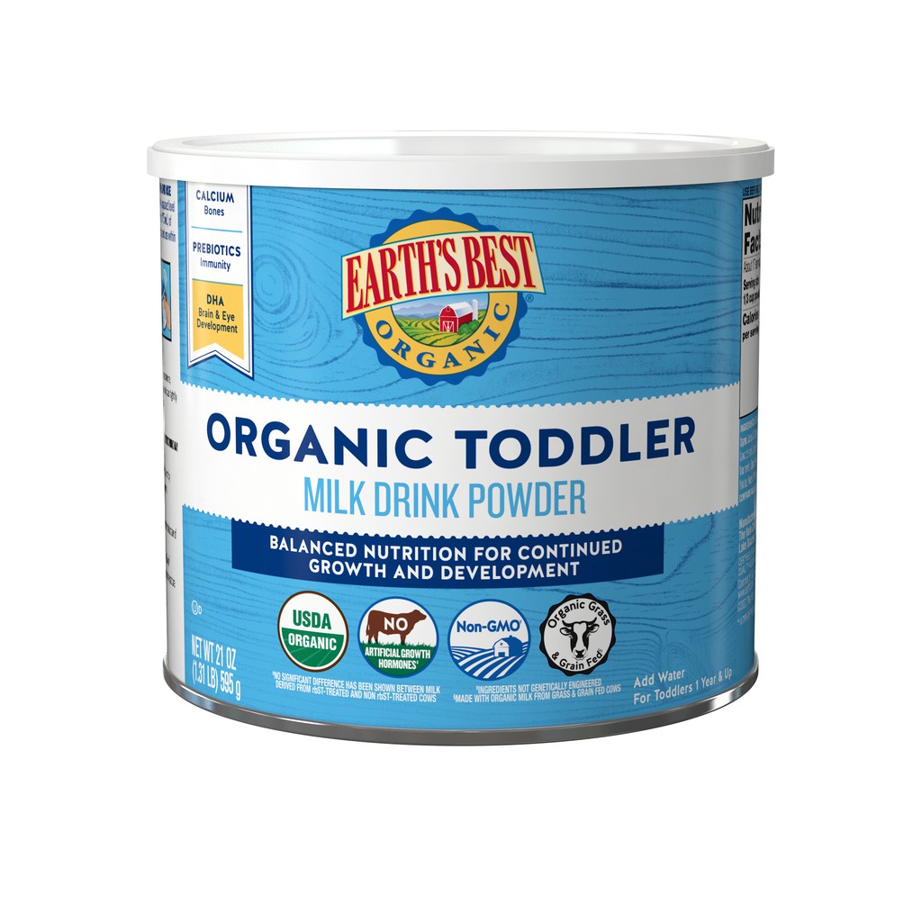 Sữa Earth's Best Organic Toddler_21oz_591g_Mẫu mới_Date 01.2023