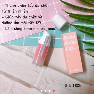 Gel tẩy da chết môi Bubi Bubi Lip