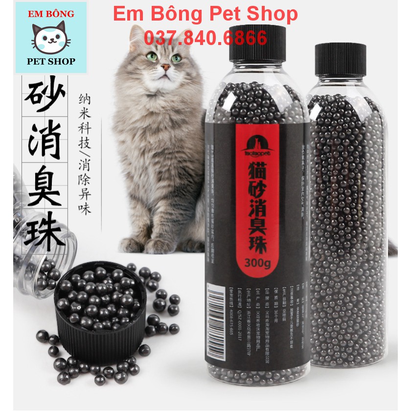 [⭐️ GIẢM GIÁ LẤY DOANH SỐ] Hạt khử mùi cho cát mèo - Dung tích 300g 🐱🐱🐱