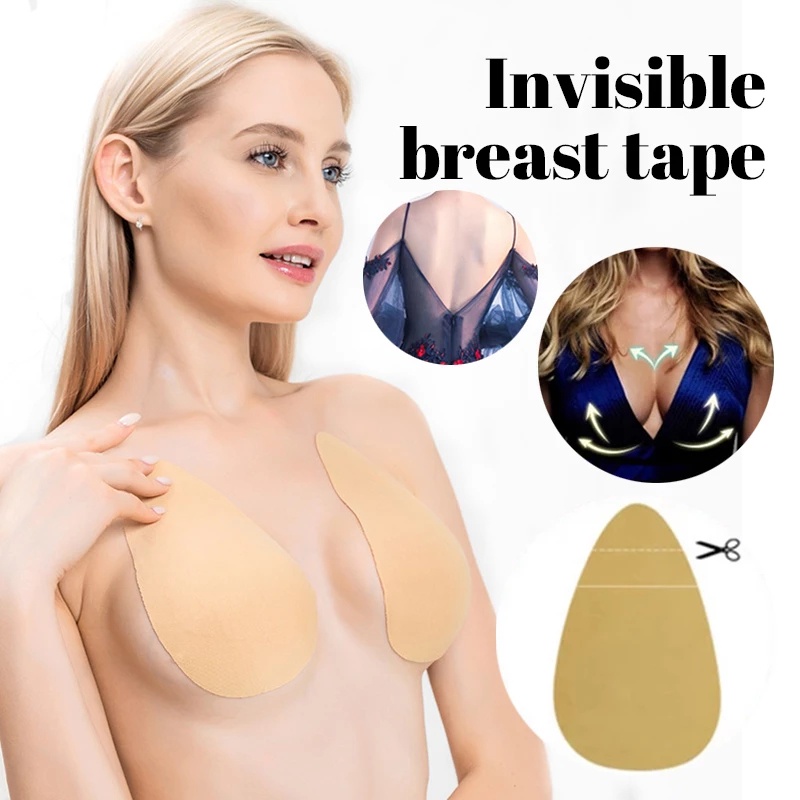 Miếng dán nâng ngực hình tam giác bằng silicone size S/M/L