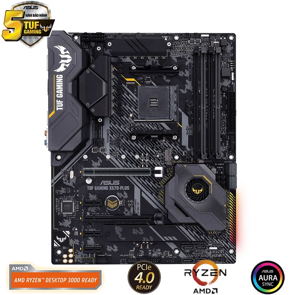 Mainboard Asus TUF Gaming X570-Plus - Bảo hành 36 tháng