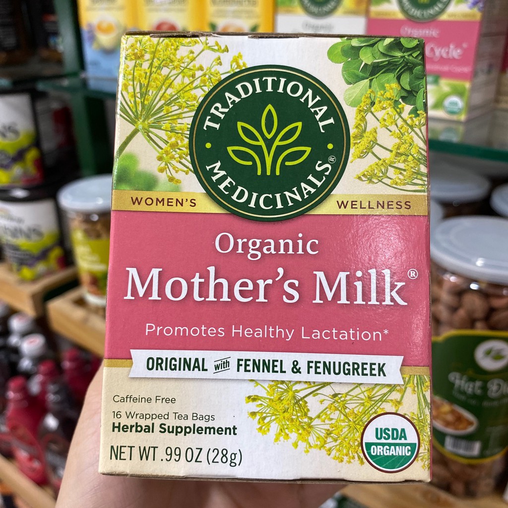 Trà Lợi Sữa Organic Mother's Milk Của Mỹ 16 gói