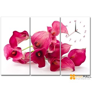 TRANH TREO TƯỜNG HOA CALLA ĐỎ NỀN TRẮNG HL150810
