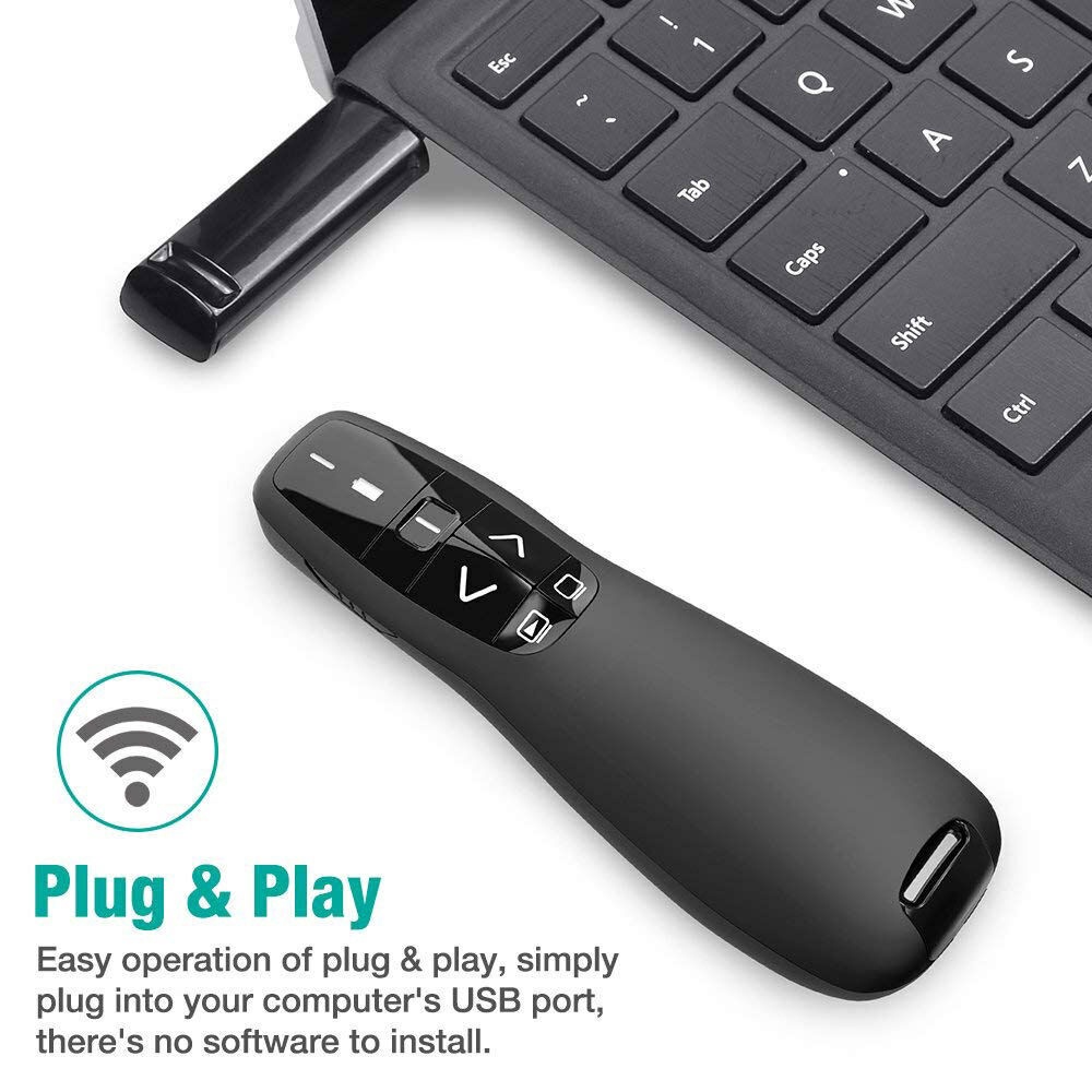 Bút Laze R400 Điều Khiển Máy Chiếu Không Dây