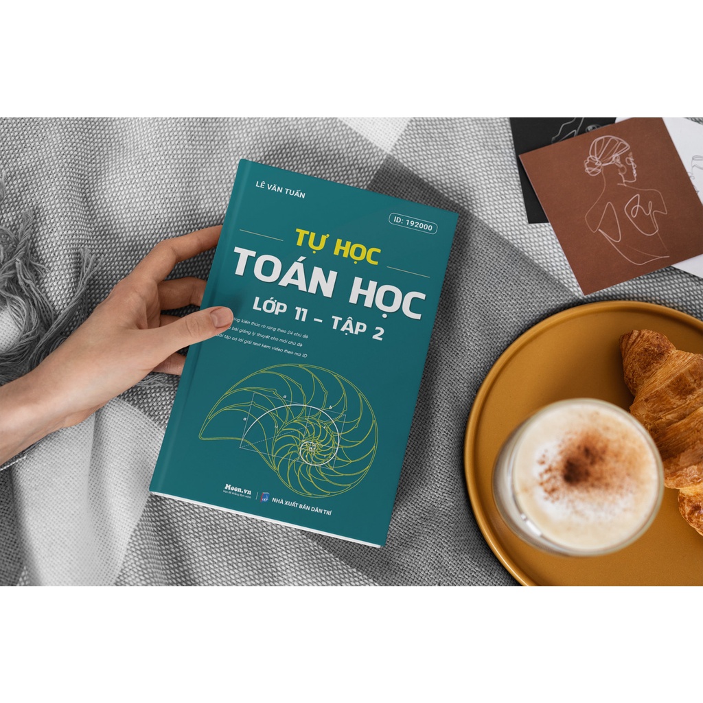 Combo 02 sách toán lớp 11, tự học toán học lớp 11 (2 tập) dành cho 2k6.