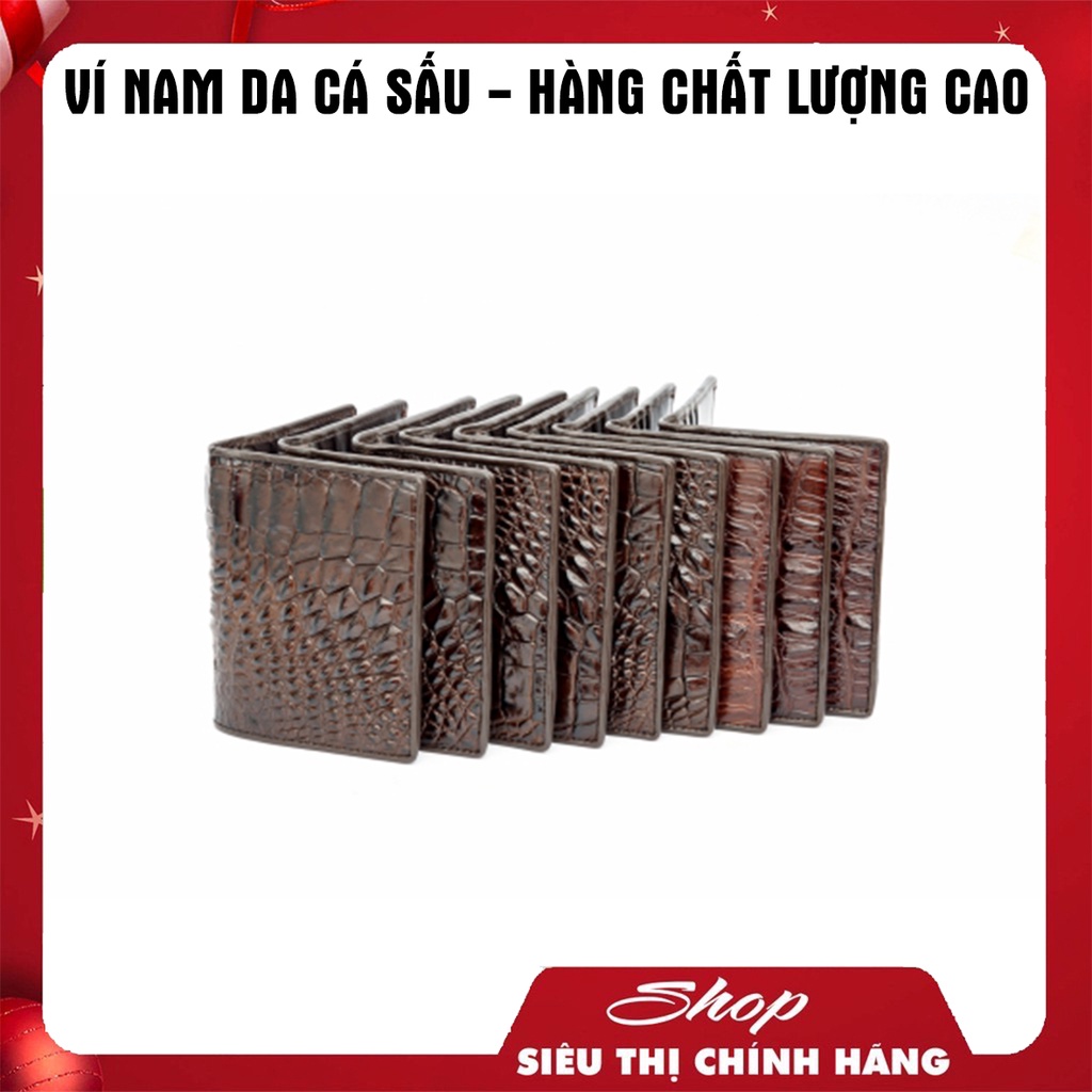 Ví Nam Da Cá Sấu - Hàng Chất Lượng Cao