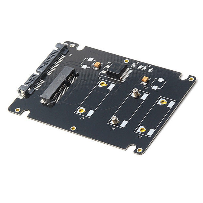 Mini Pcie MSATA SSD to 2.5 Inch SATA3 Adapter Card